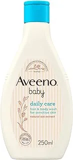 Aveeno Baby Daily Care Hair Body Wash, 250 ml
