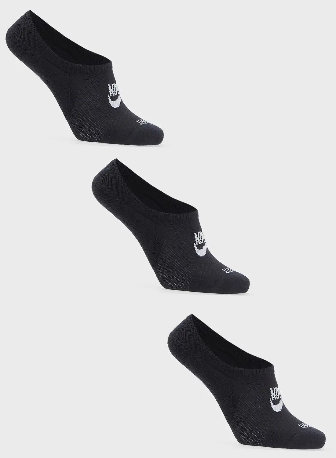 مجموعة من 3 جوارب للقدم من Nike Everyday Futura