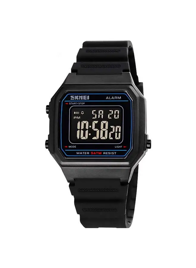 SKMEI Men's 1698 Square Digital Luminous 5 ATM Waterproof Luxury Sport smart Wrist Watch