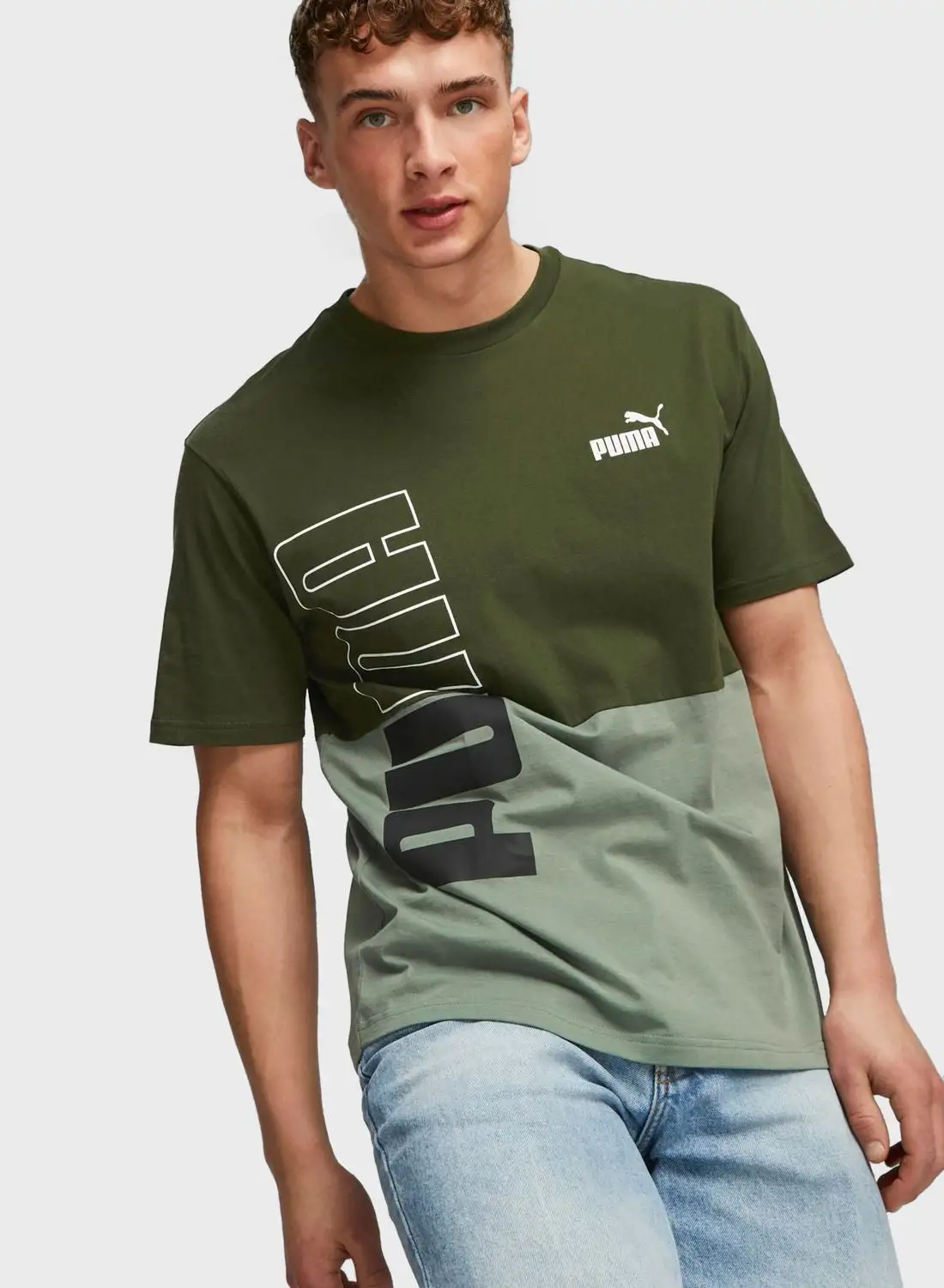 PUMA Power Colorblock T-Shirt