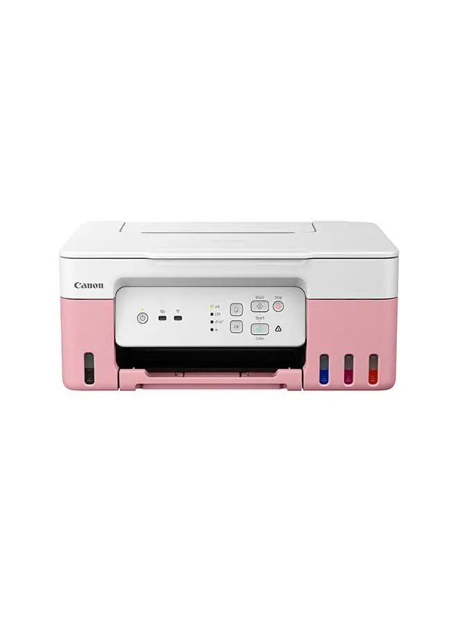 Canon Canon PIXMA G3430 Wireless Colour 3-in-1 Refillable MegaTank Printer, Pink
