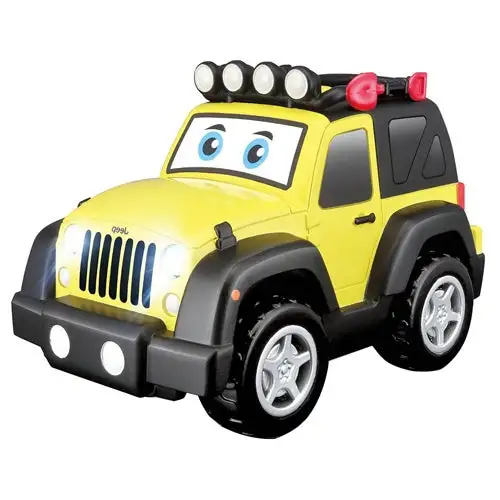 BB Junior Light And Sound Jeep Wrangler Multicolour