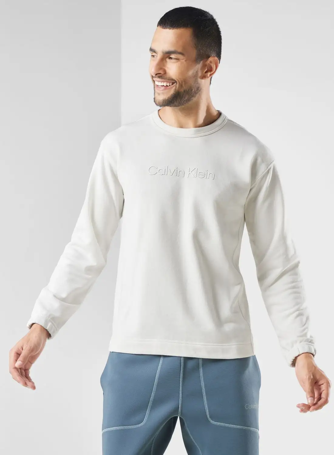 Calvin Klein Sports Logo Pullover