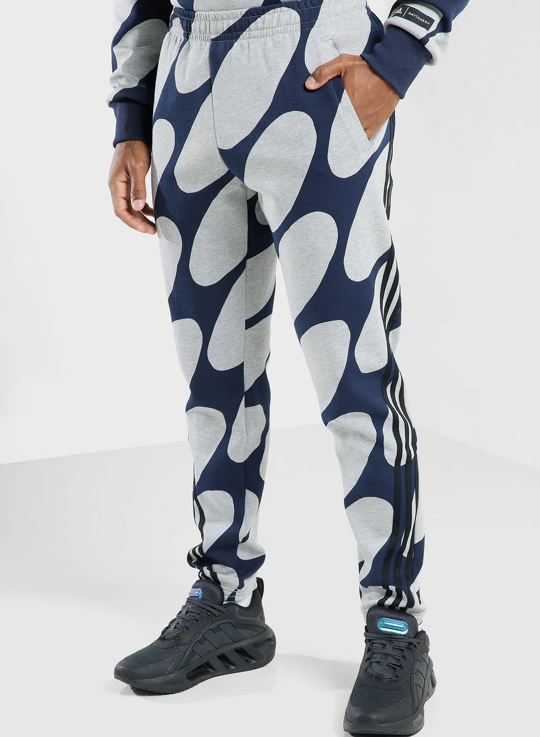 Adidas Marimekko 3 Stripe Logo Sweatpants