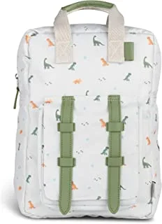 Citron- Kids Backpack for School | PET Recycled Material & BPA Free - Dino Green