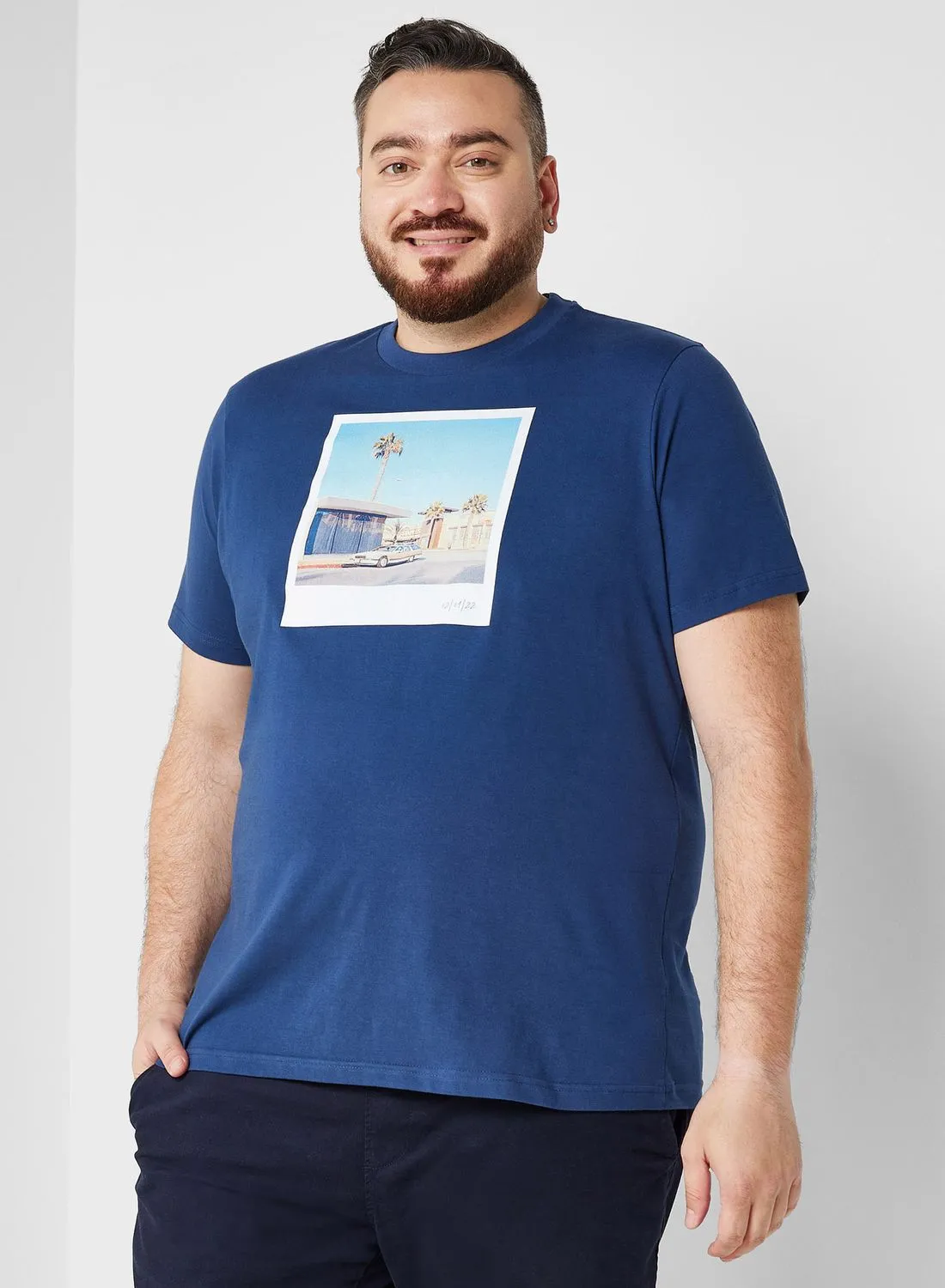 Seventy Five Plus Size Graphic T Shirt