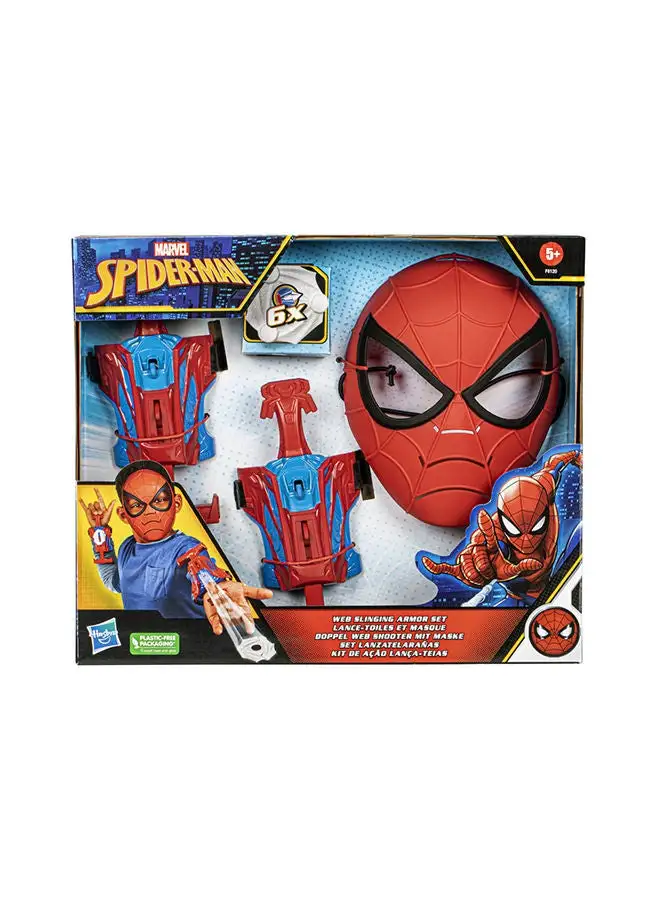 Spider-Man Marvel Spider-Man Roleplay Set Spider-Man Mask With Web Shooters Super Hero Toys Kids Ages 5 And Up Super Hero Mask And Accessories