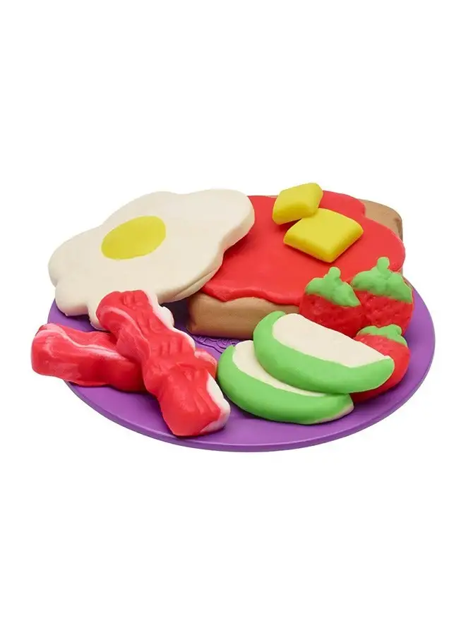 Play-Doh Kitchen Creations Toaster Creations - مجموعة طعام اللعب مع 6 ألوان غير سامة