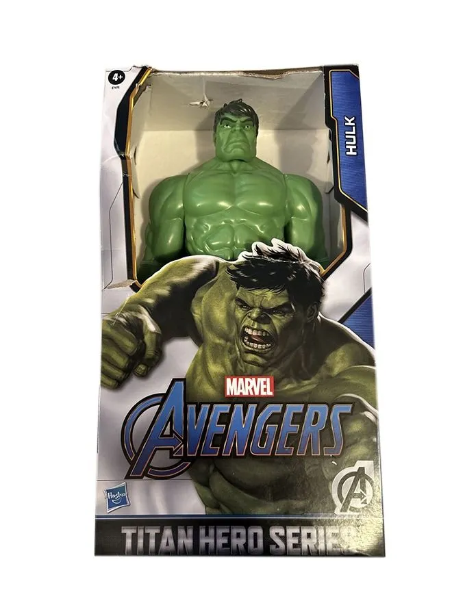 AVENGERS Marvel Avengers Titan Hero Series Deluxe Hulk 12-Inch Action Figure Super Hero Toys For Kids Ages 4+