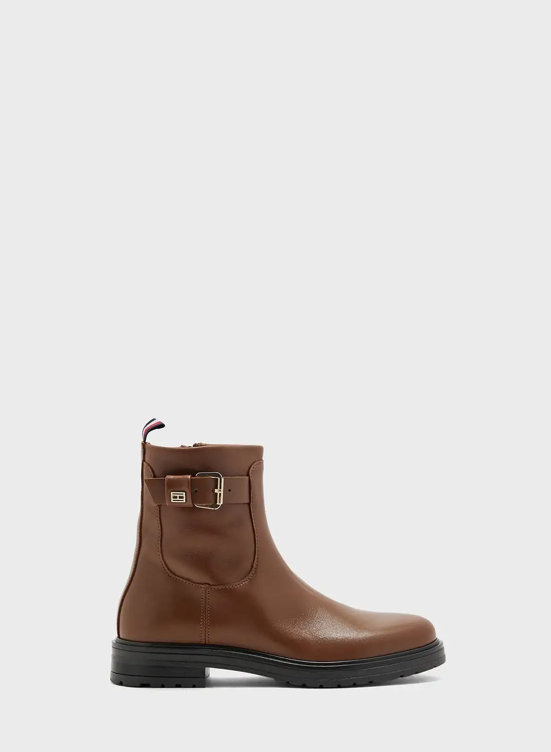 TOMMY HILFIGER Thermo Belt Detailed Ankle Boots