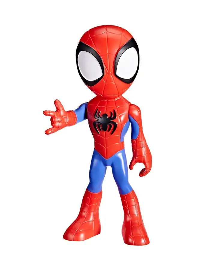SPIDEY AND HIS AMAZING FRIENDS Marvel Spidey and His Amazing Friends Supersized Spidey 9-inch Action Figure, Preschool Toys, Super Hero Toys for 3 Year Old Boys and Girls and Up