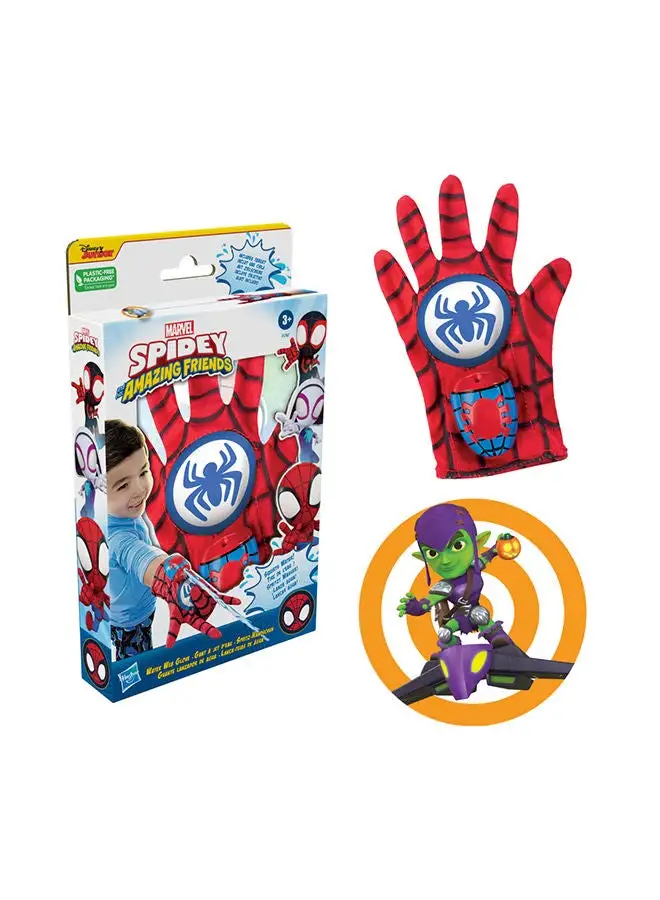 SPIDEY AND HIS AMAZING FRIENDS Marvel Spidey And His Amazing Friends Spidey Water Web Glove Preschool Water Toy With Green Goblin Target For Kids Ages 3 And Up