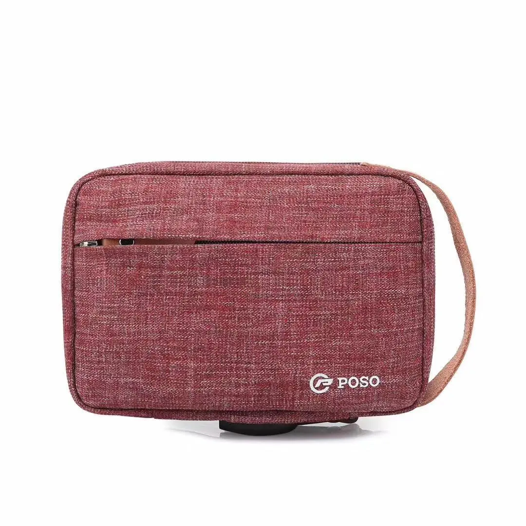 POSO Water Resistant Bag With USB Charging Red