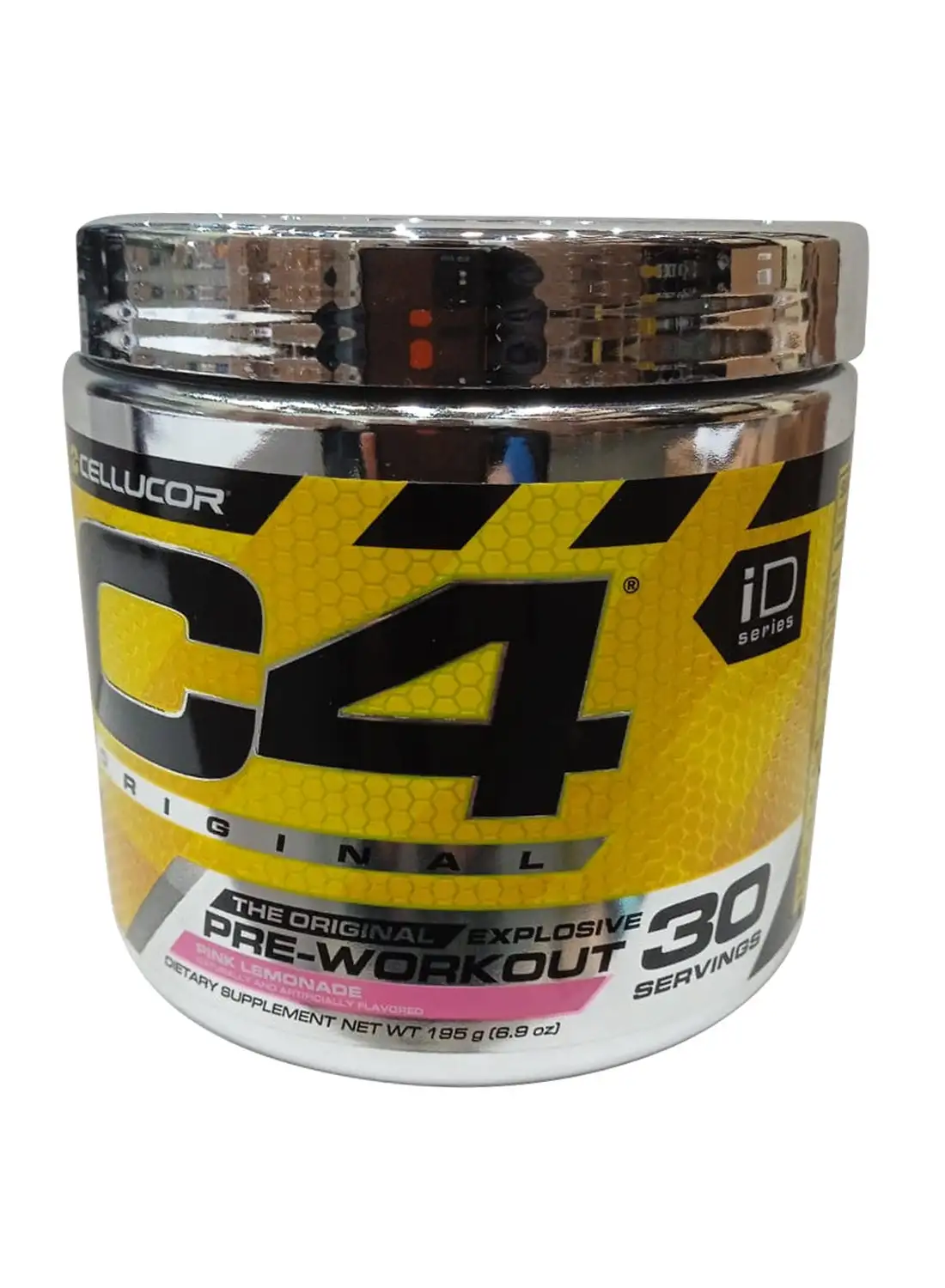 CELLUCOR C4 Original Explosive Pre-Workout - Pink Lemonade - 30 Servings  195 Gm