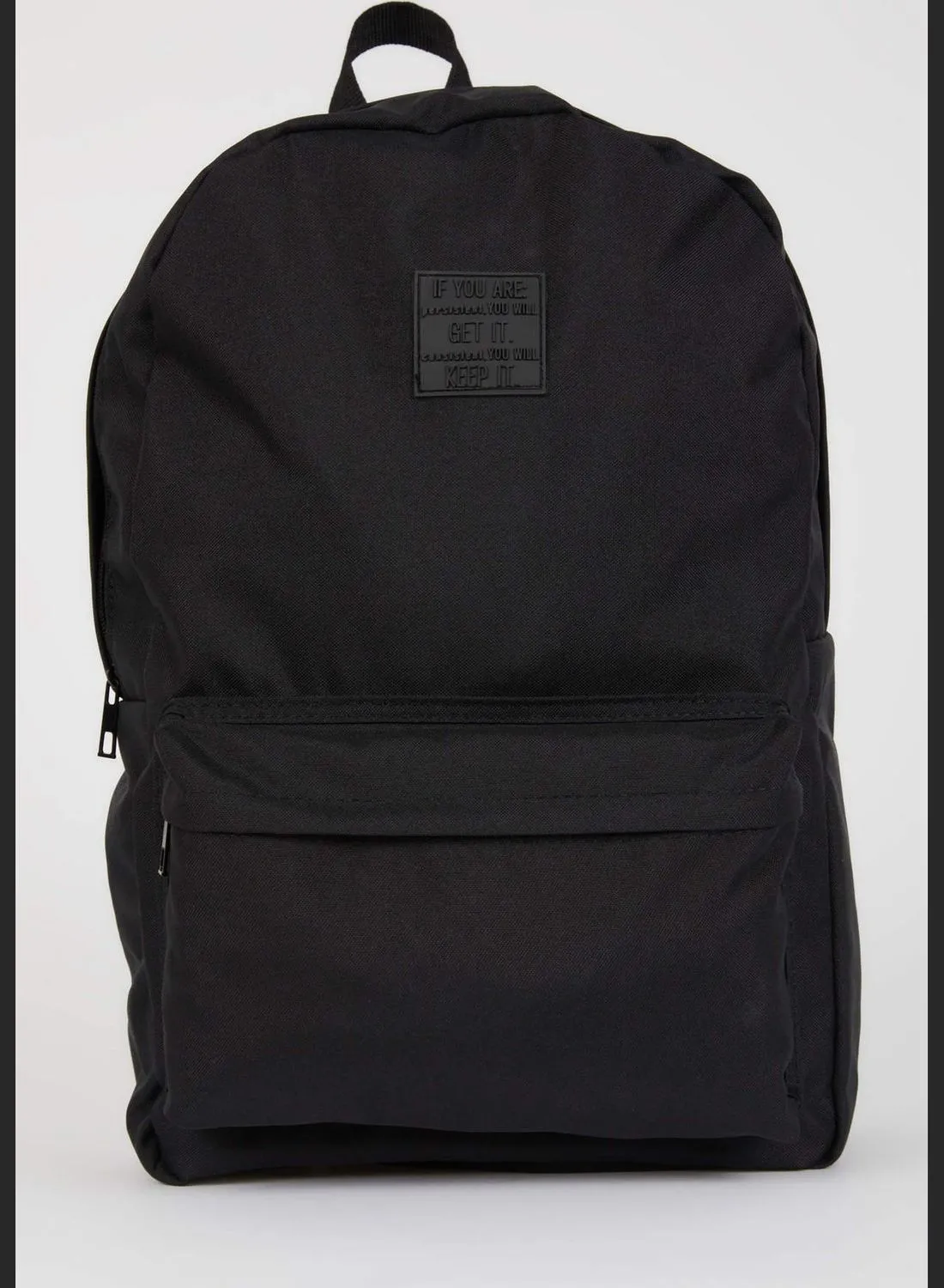 DeFacto Basic Zippered Backpack