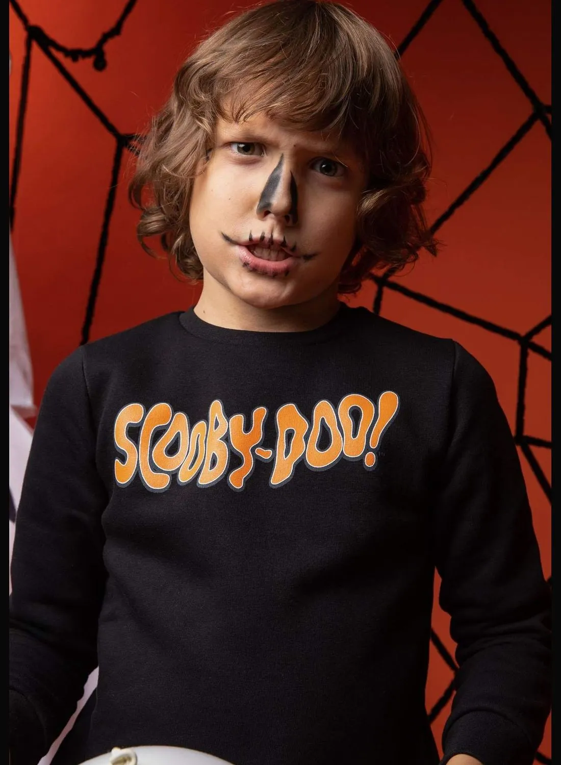DeFacto Boy Scooby Doo Licenced Regular Fit Crew Neck Long Sleeve Knitted Sweatshirt