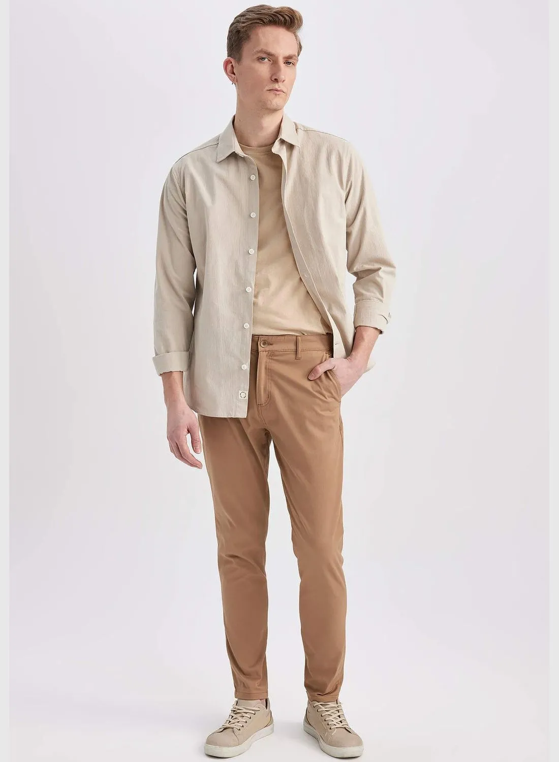 DeFacto Man Skinny Fit Chino Trousers