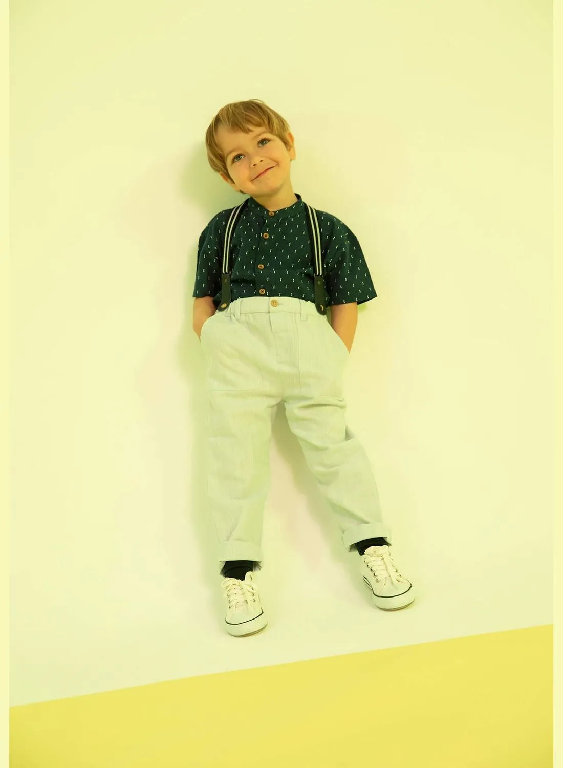 DeFacto BabyBoy Regular Fit Woven Trousers