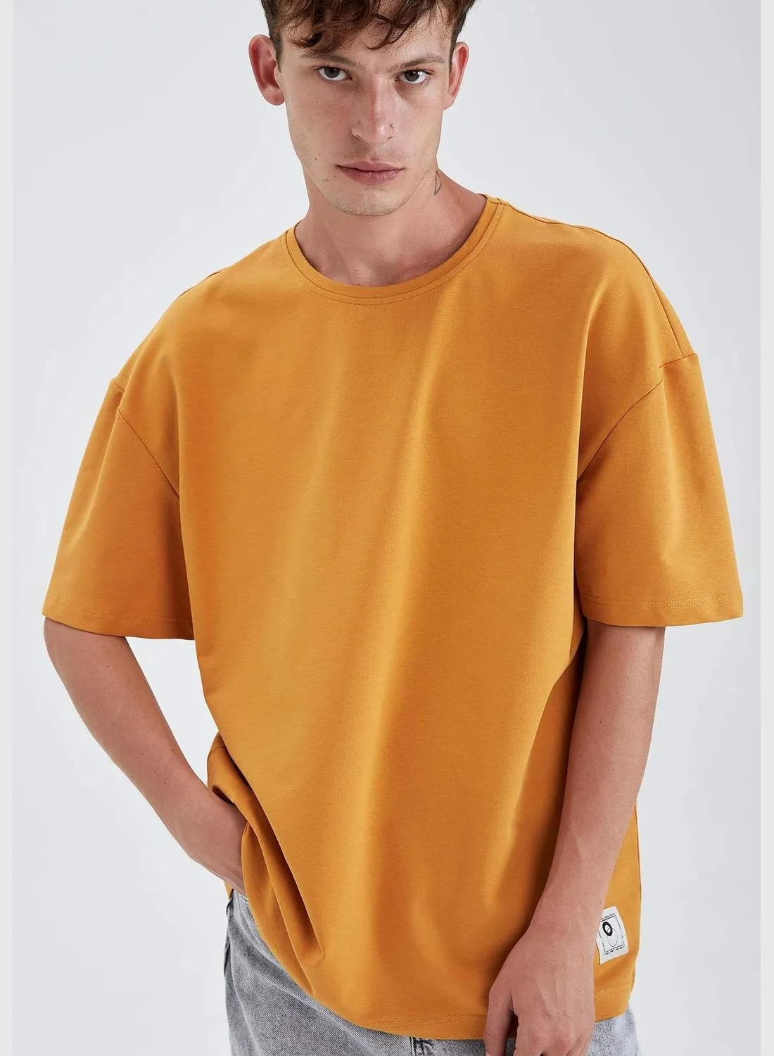 DeFacto Basic Short Sleeve Knitwear T-shirt