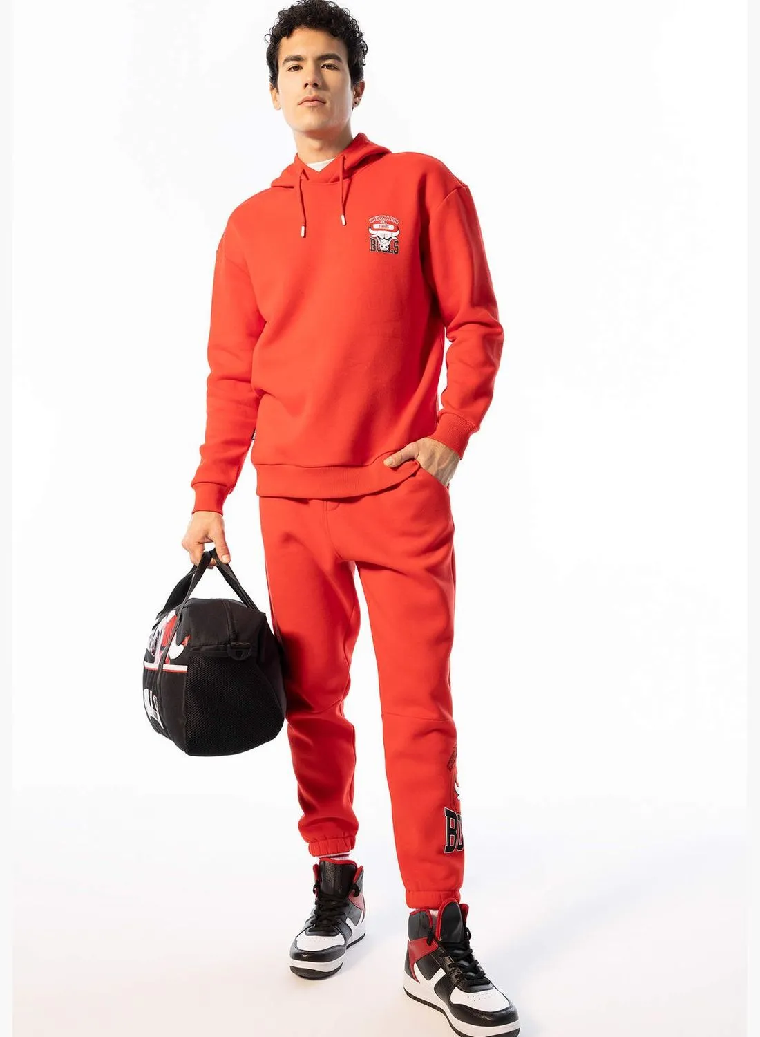 DeFacto Man NBA Chicago Bulls Licenced Knitted Jogger
