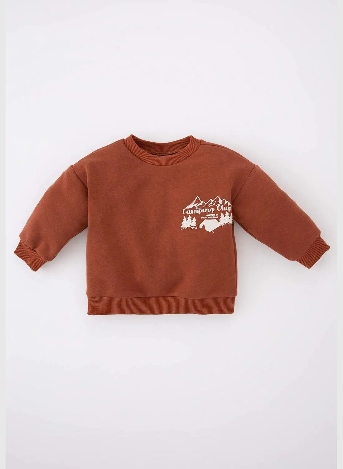 DeFacto BabyBoy Long Sleeve Knitted Sweatshirt