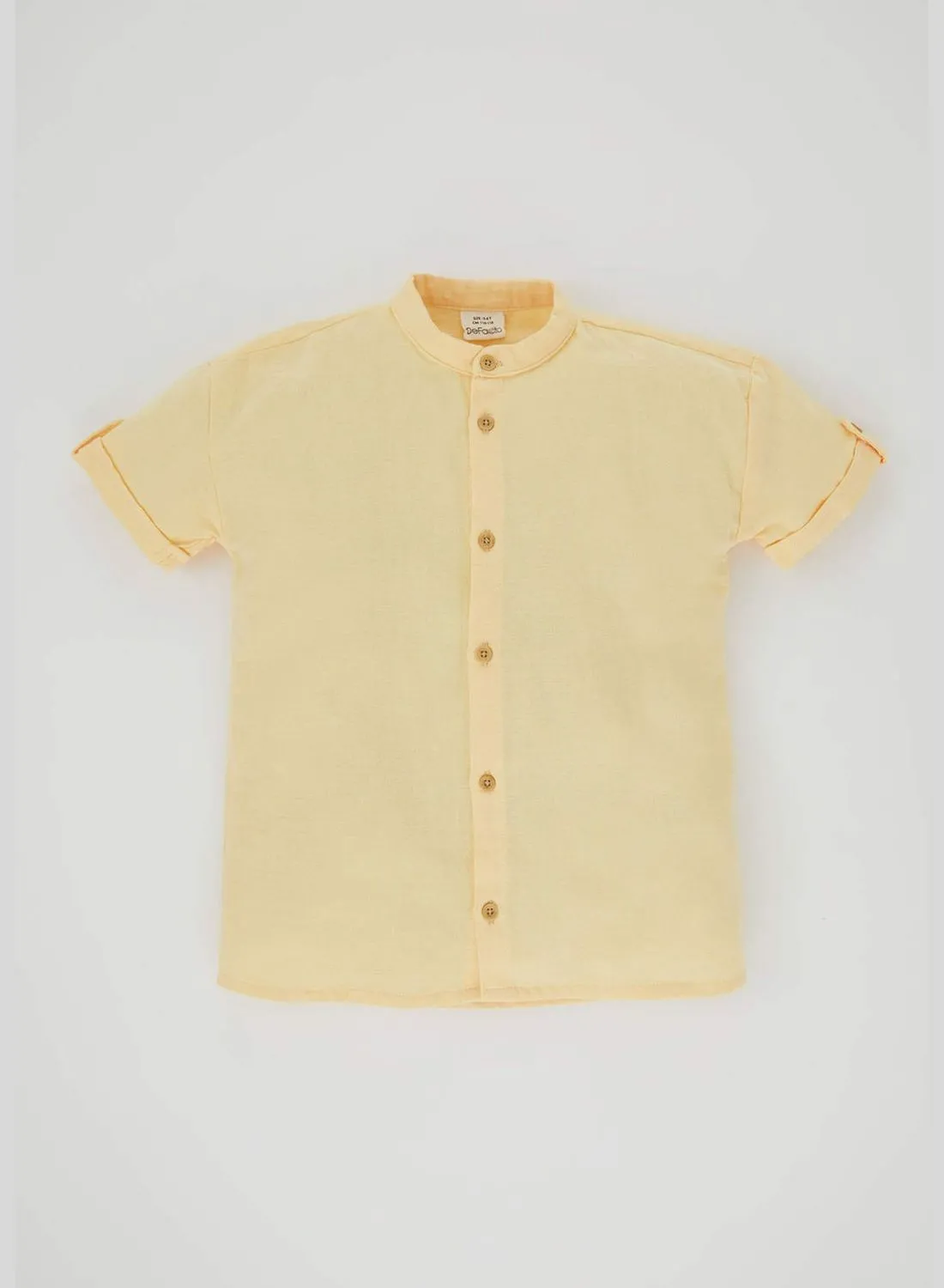 DeFacto BabyBoy Woven Short Sleeve Shirt