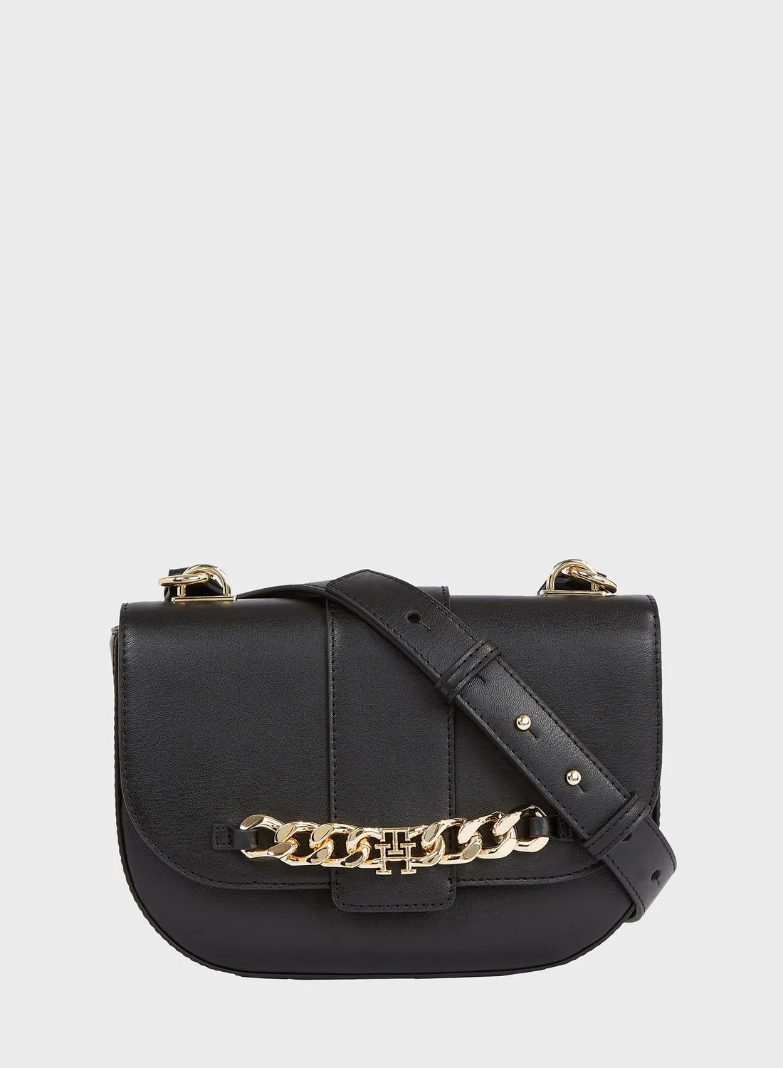 TOMMY HILFIGER Luxe Flap Over Crossbody