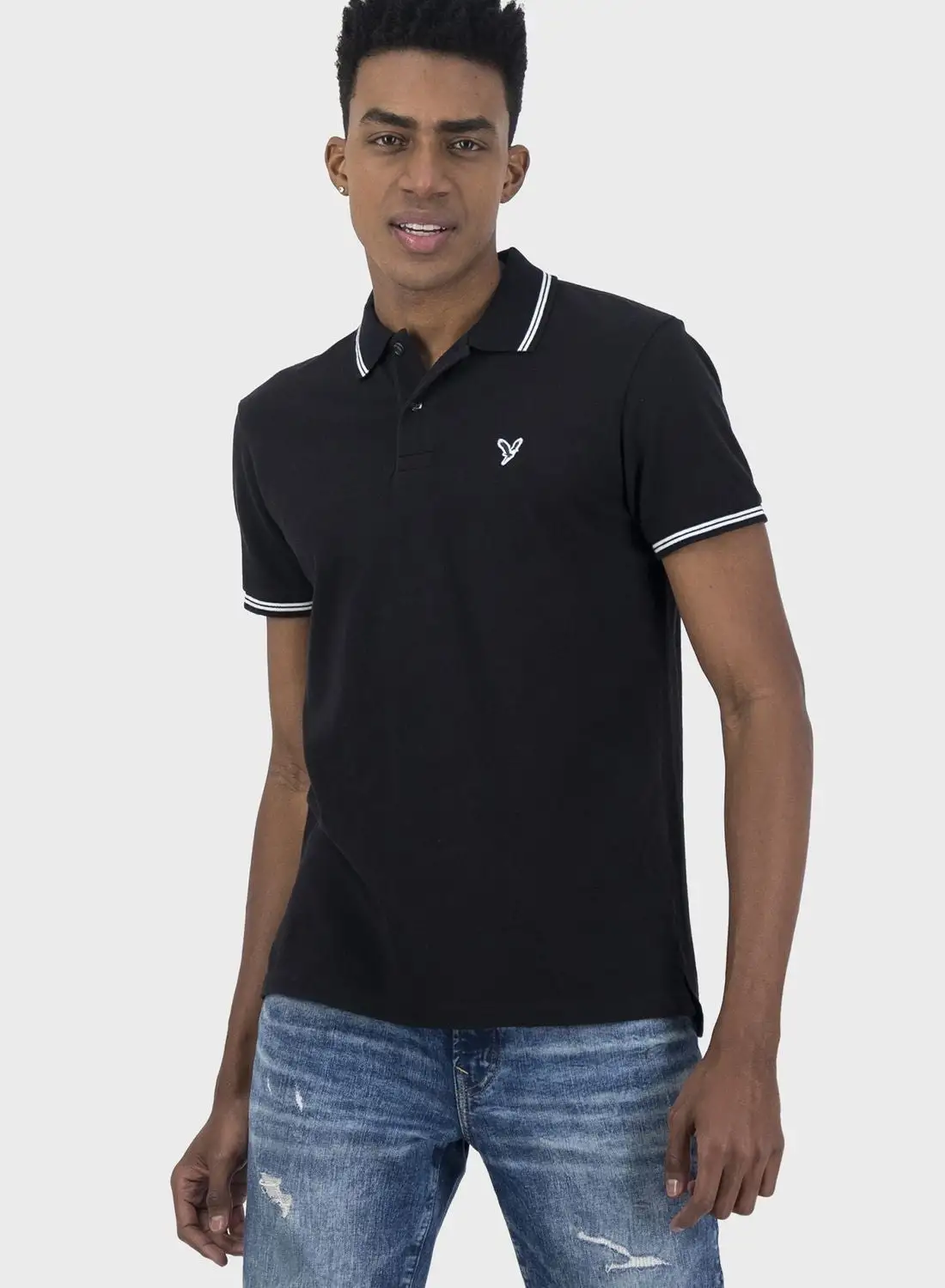 American Eagle Tipping Essential Polo