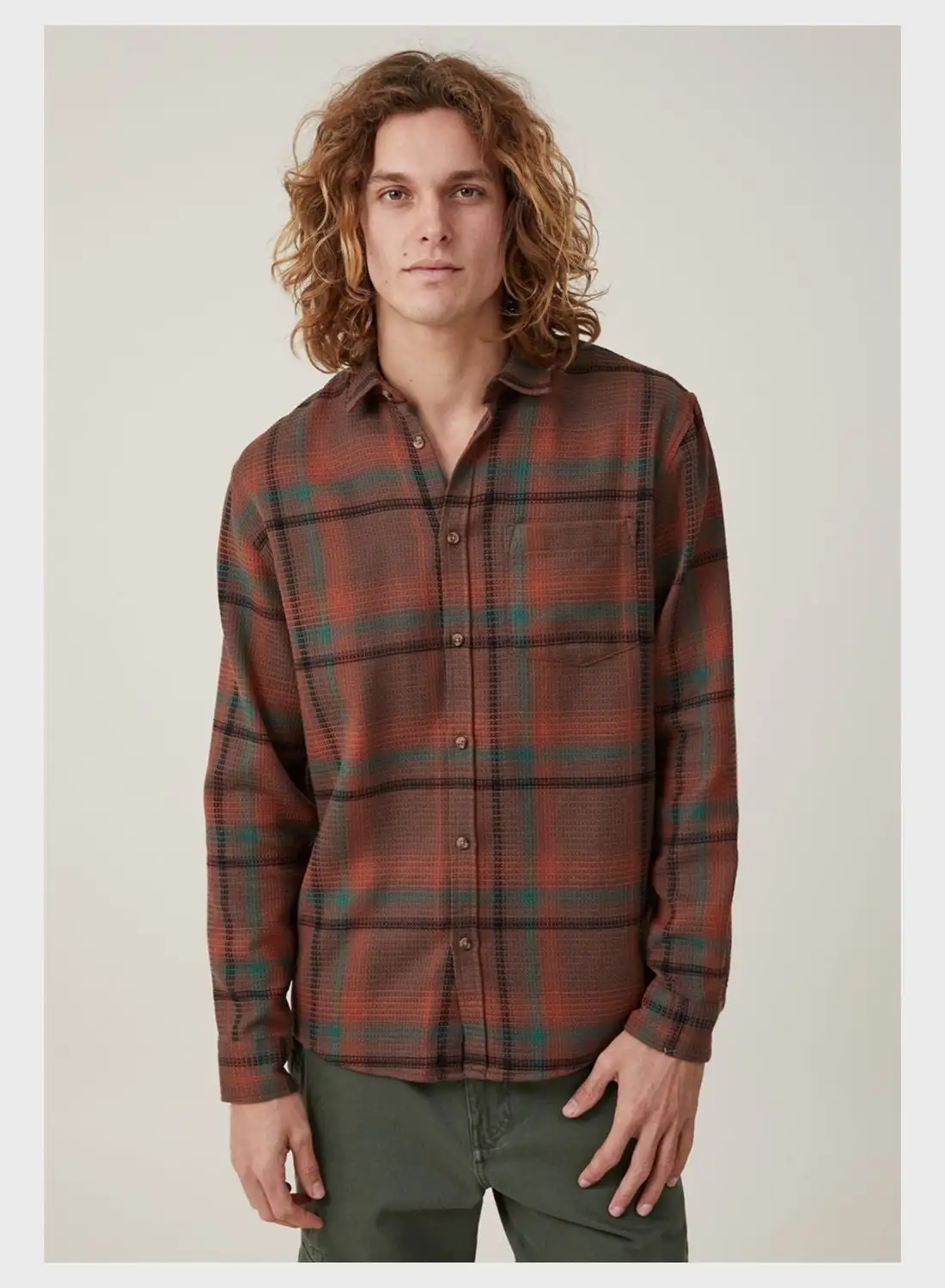 Cotton On Checked Regular Fit Shirt