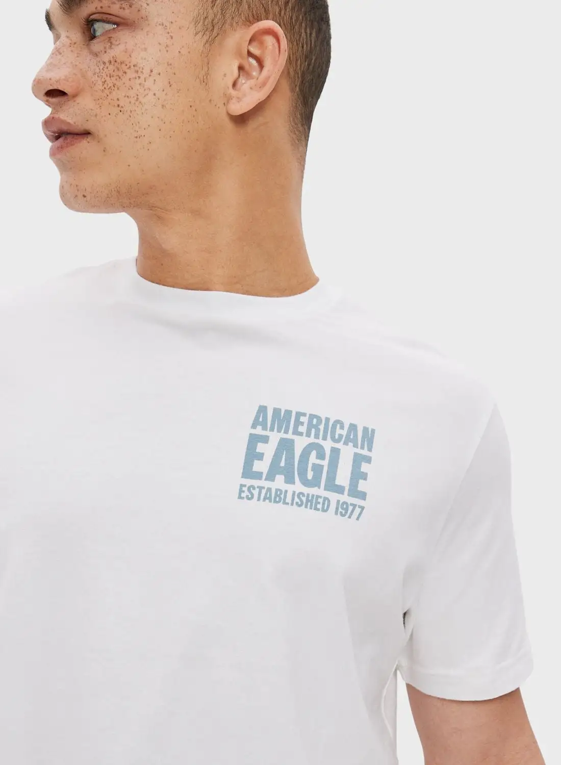 American Eagle Graphic Crew Neck T-Shirt