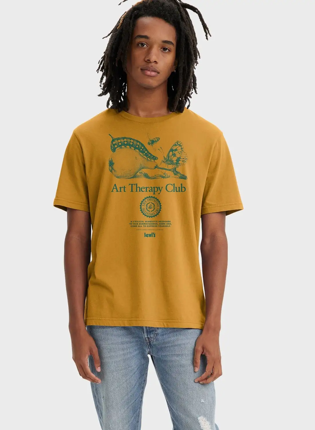 Levi's Graphic Printed Crew Neck T-Shirt