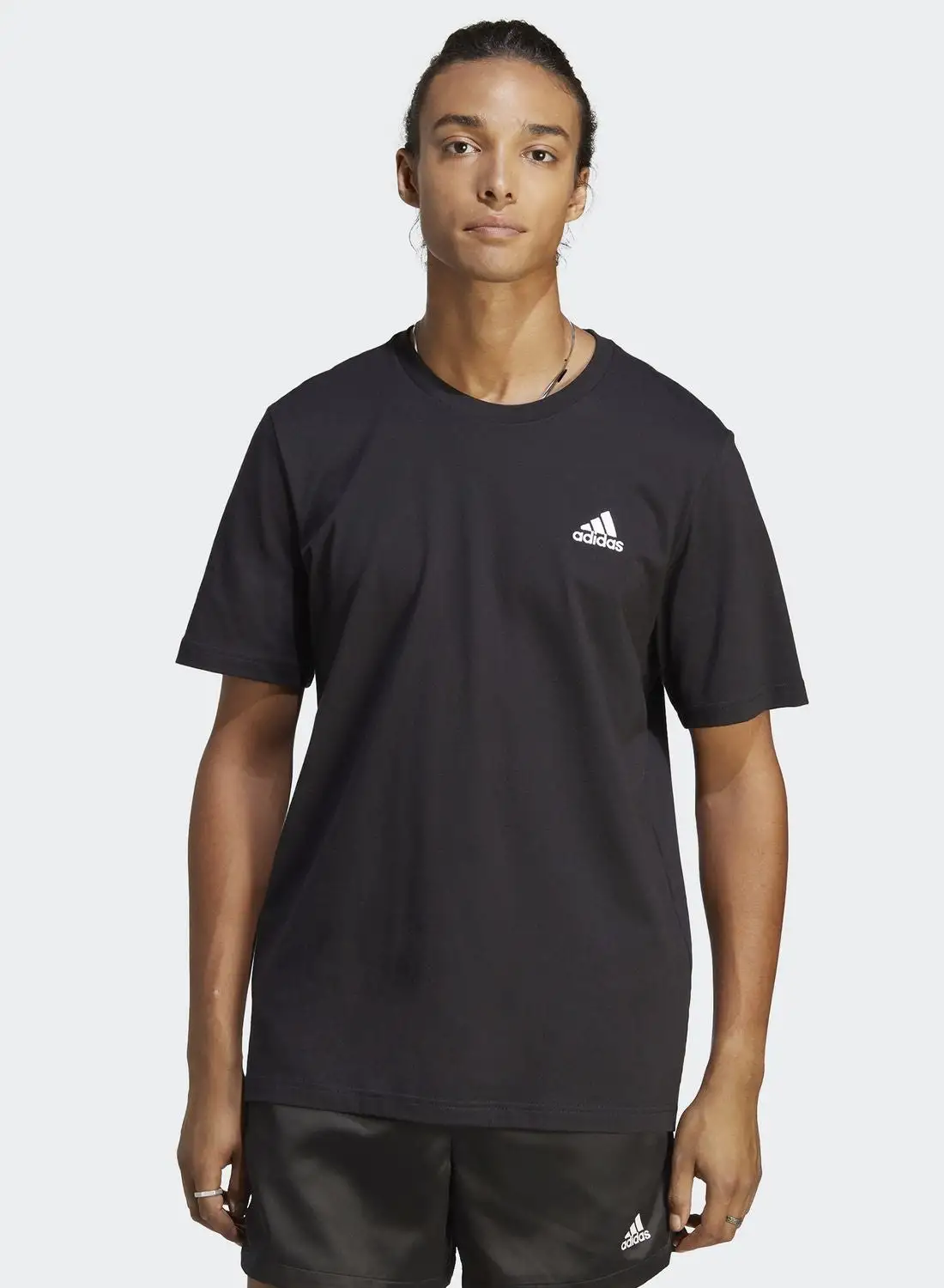 Adidas Essential Single Jersey Small Logo T-Shirt