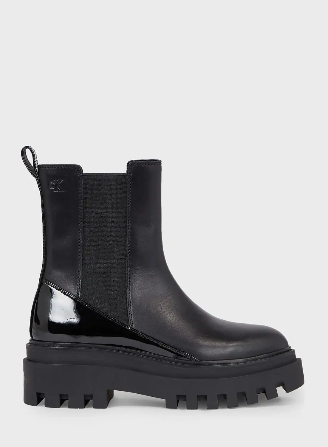 Calvin Klein Jeans Chunky Sole Ankle Boots