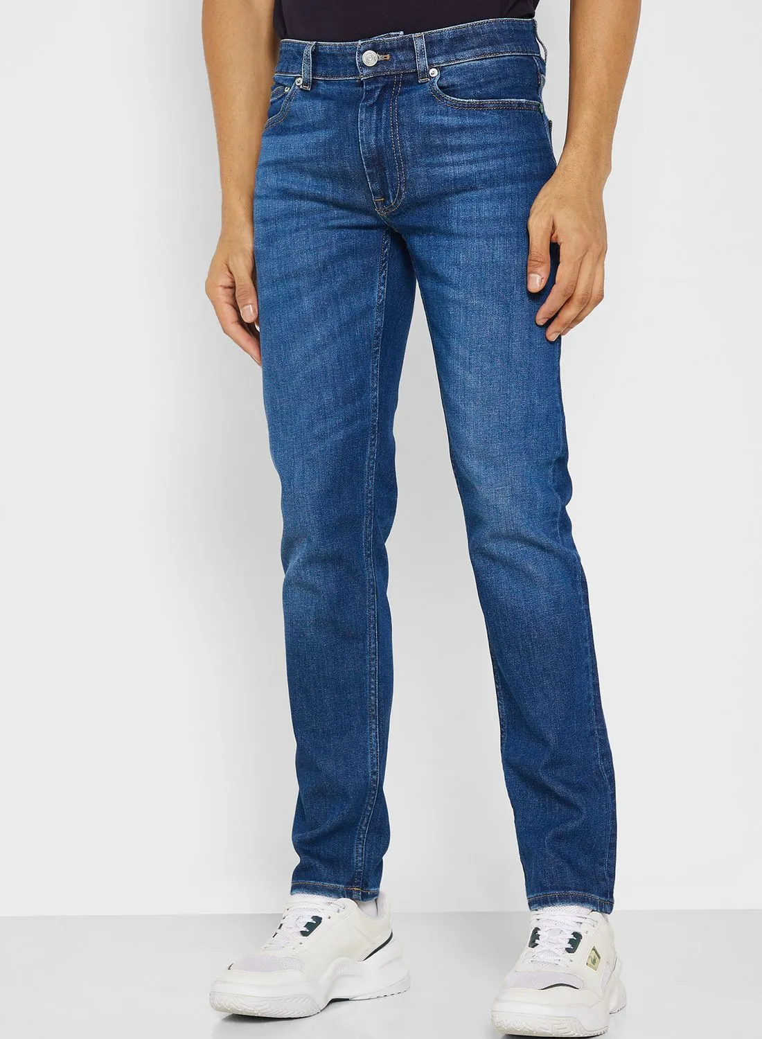 LACOSTE Mid Wash Slim Fit Jeans