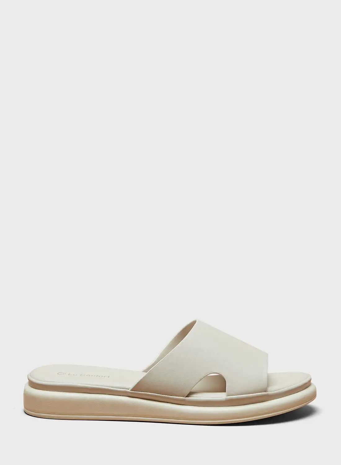 Le Confort Single Strap Flat Sandals