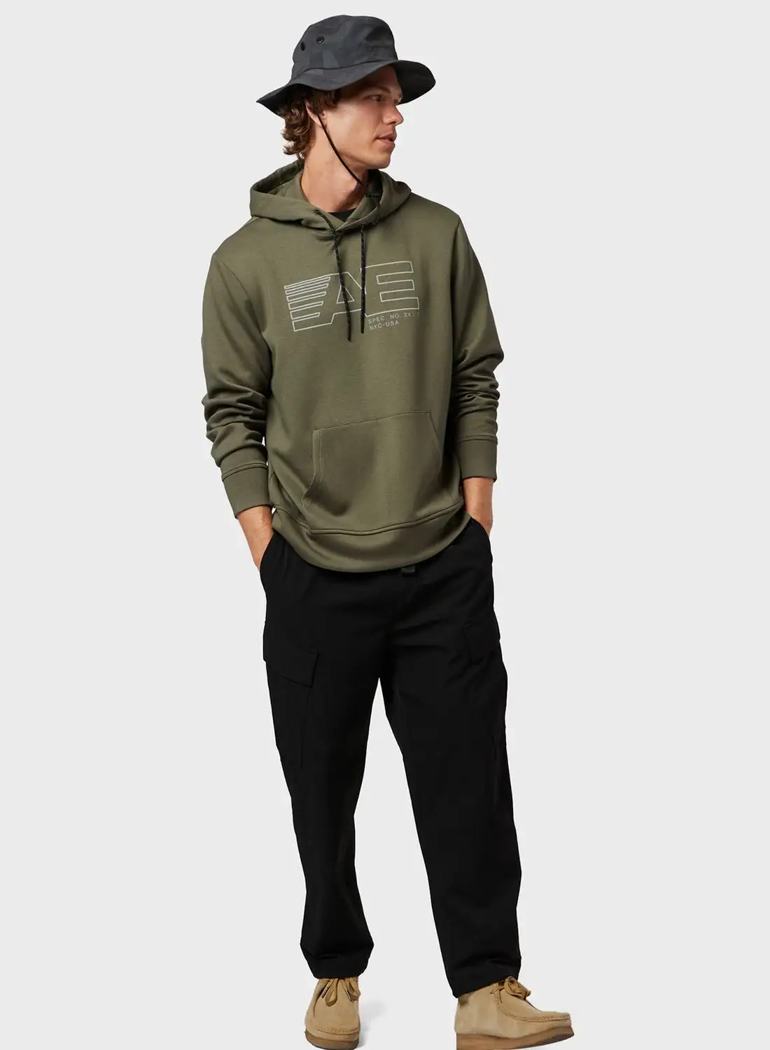 American Eagle Graphic Hoodie