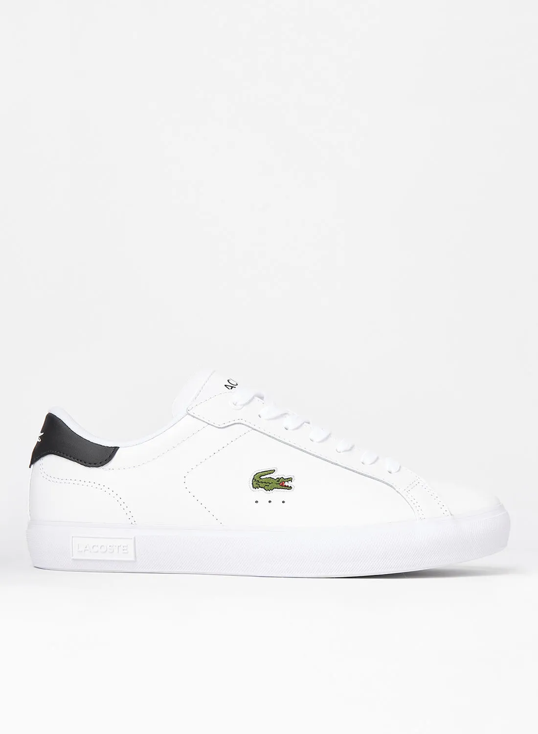 LACOSTE Powercourt Leather Sneakers White/Black