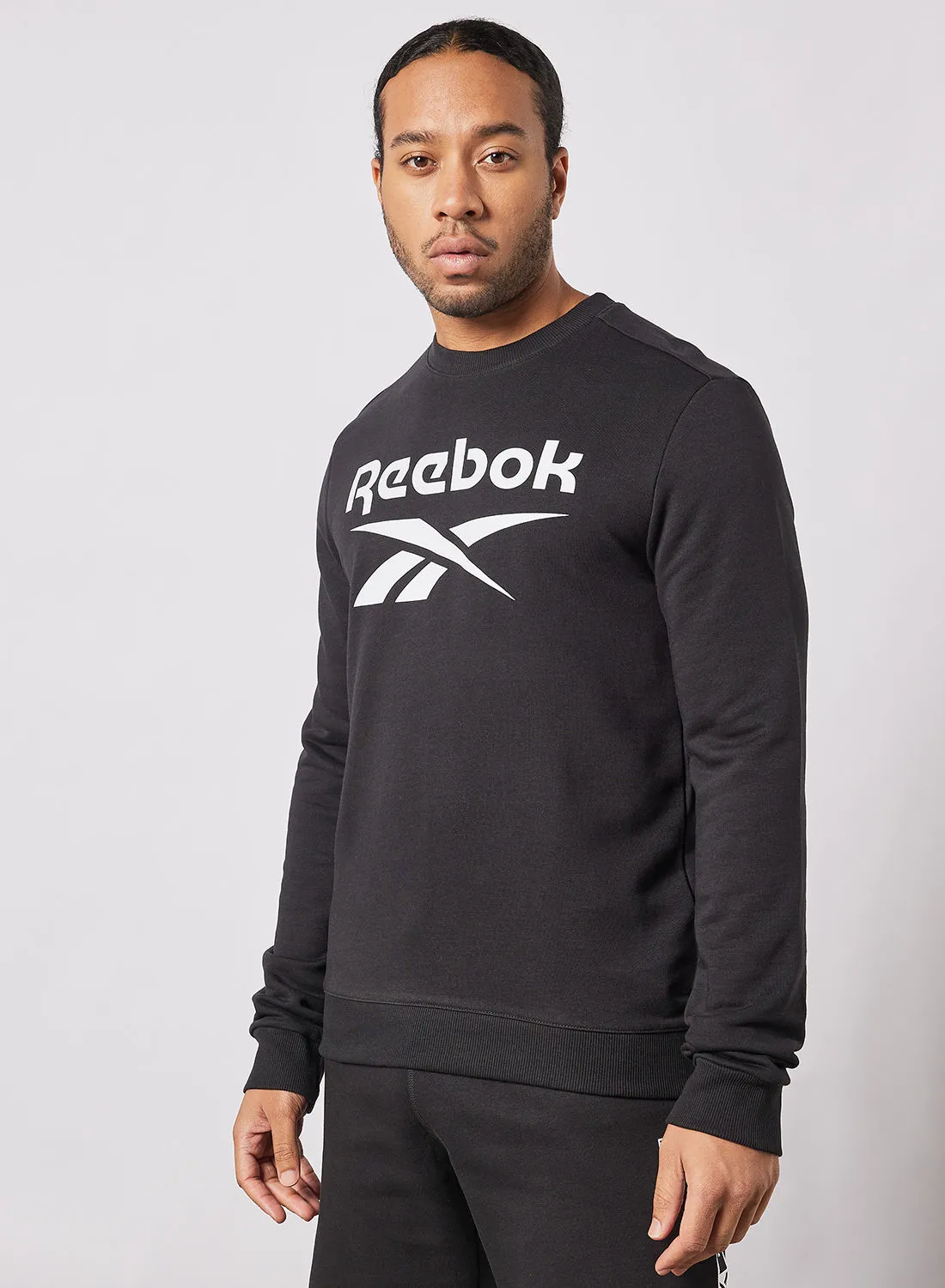Reebok Identity Logo Print Sweatshirt