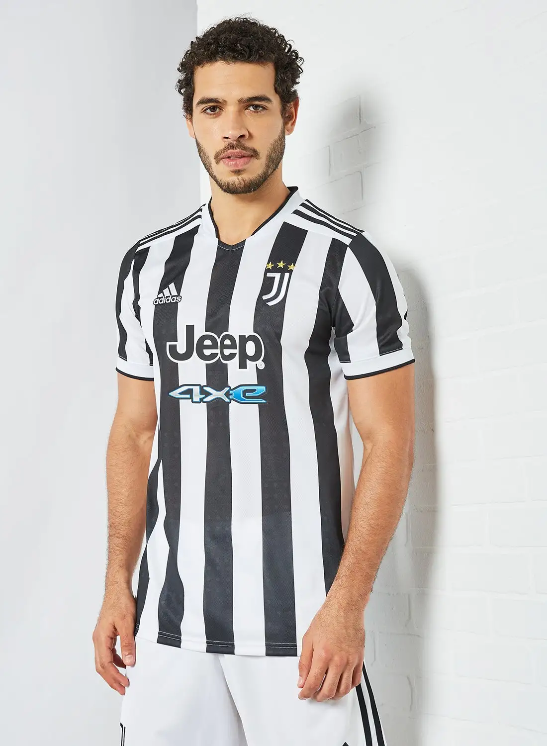 Adidas Juventus 21/22 Home Football Jersey White/Black