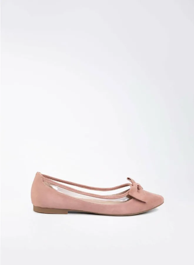 Jenny Fairy Slip-On Casual Flat Ballerina Pink