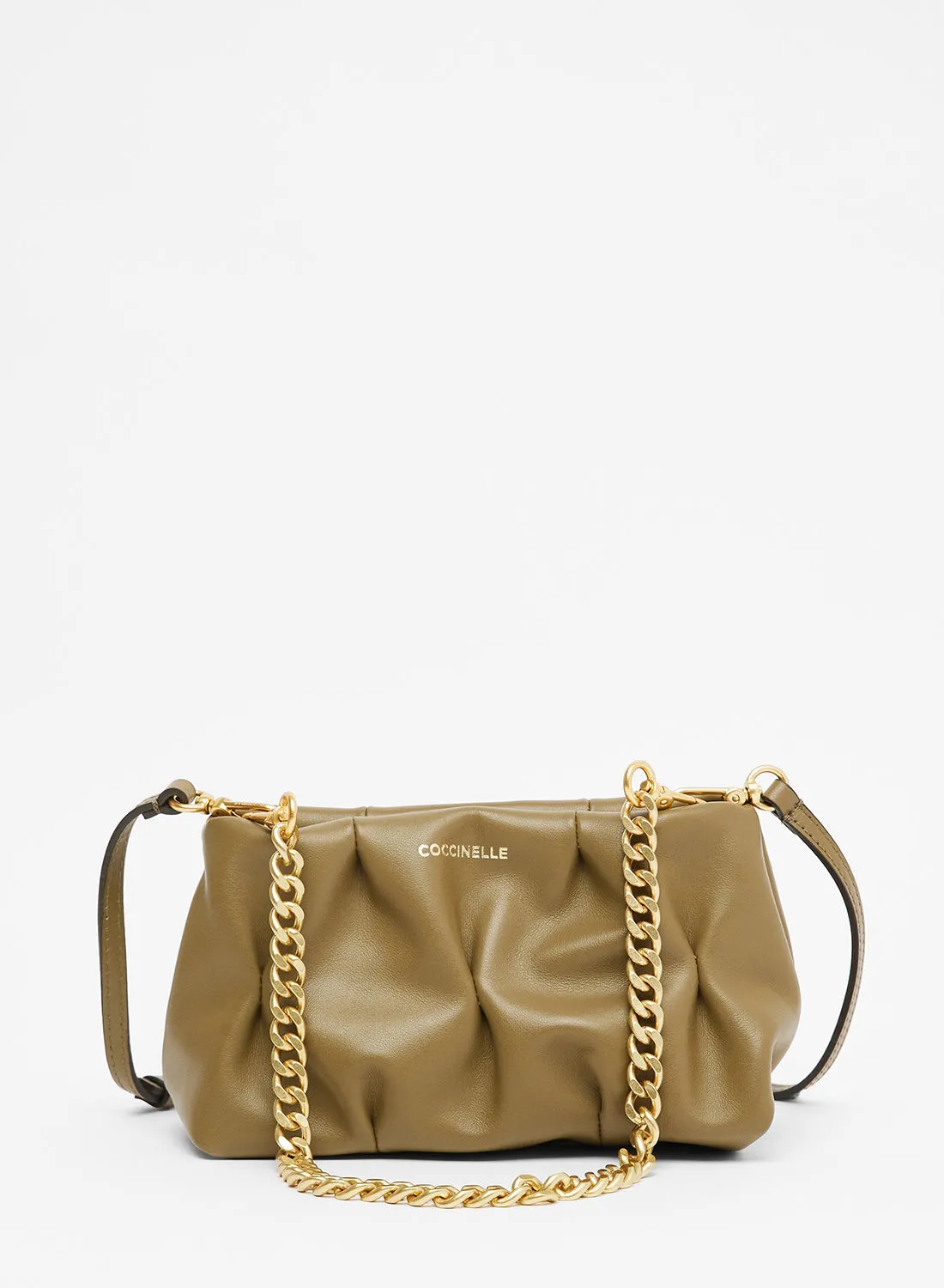 COCCINELLE Ophelie Goodie Leather Shoulder Bag