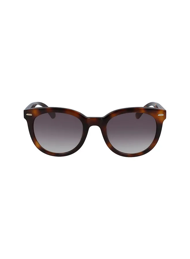 CALVIN KLEIN Women's Full Rimmed Round Frame Sunglasses - Lens Size: 51 mm
