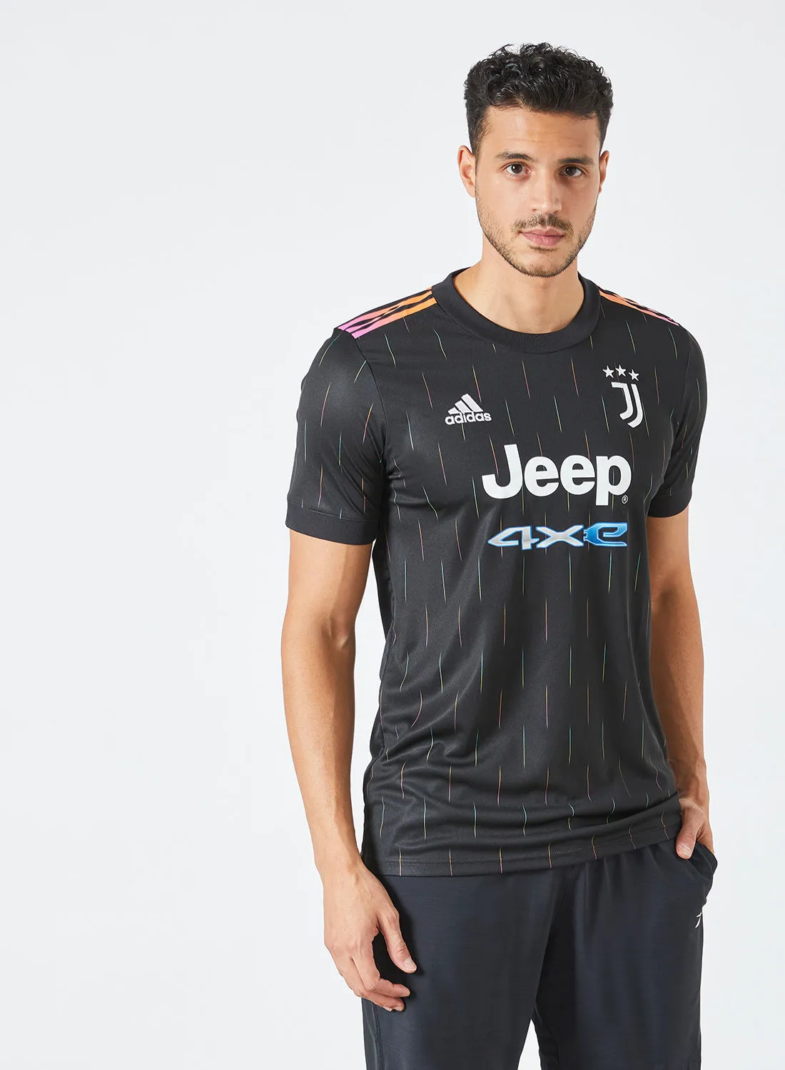 Adidas Juventus Football Club 2021/22 Away Jersey Black