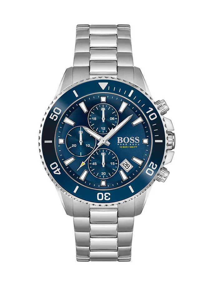 HUGO BOSS Men's Admiral  Blue Dial Watch - 1513907