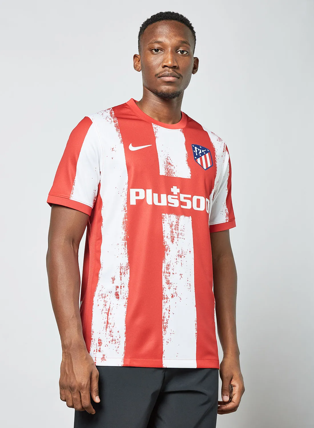 نايك أتلتيكو مدريد 2021/22 قميص كرة القدم المنزلي أحمر / أبيض
