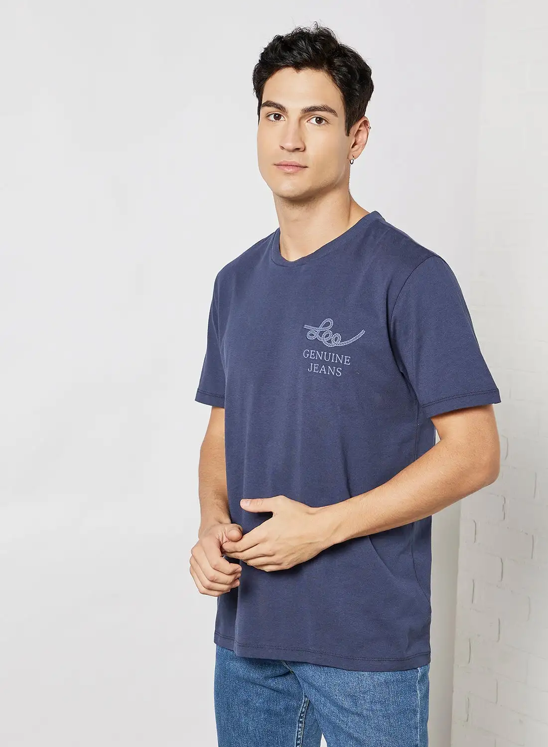 LEE Rope T-Shirt Navy