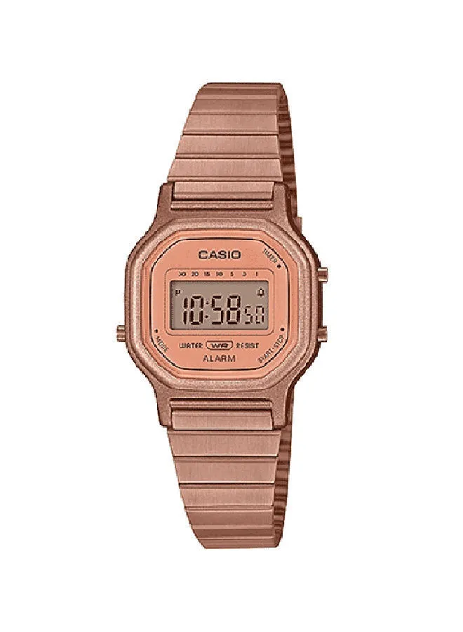 CASIO Women's Stainless Steel Digital Wrist Watch LA-11WR-5ADF