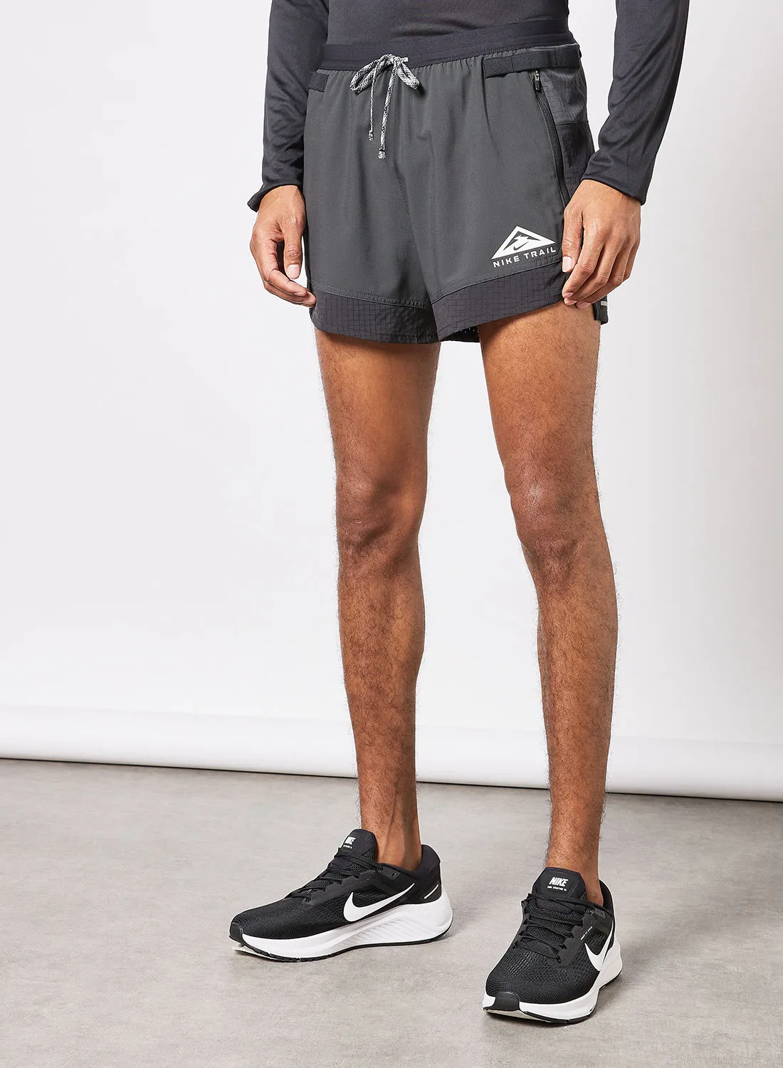 Nike Flex Stride Trail Shorts Grey