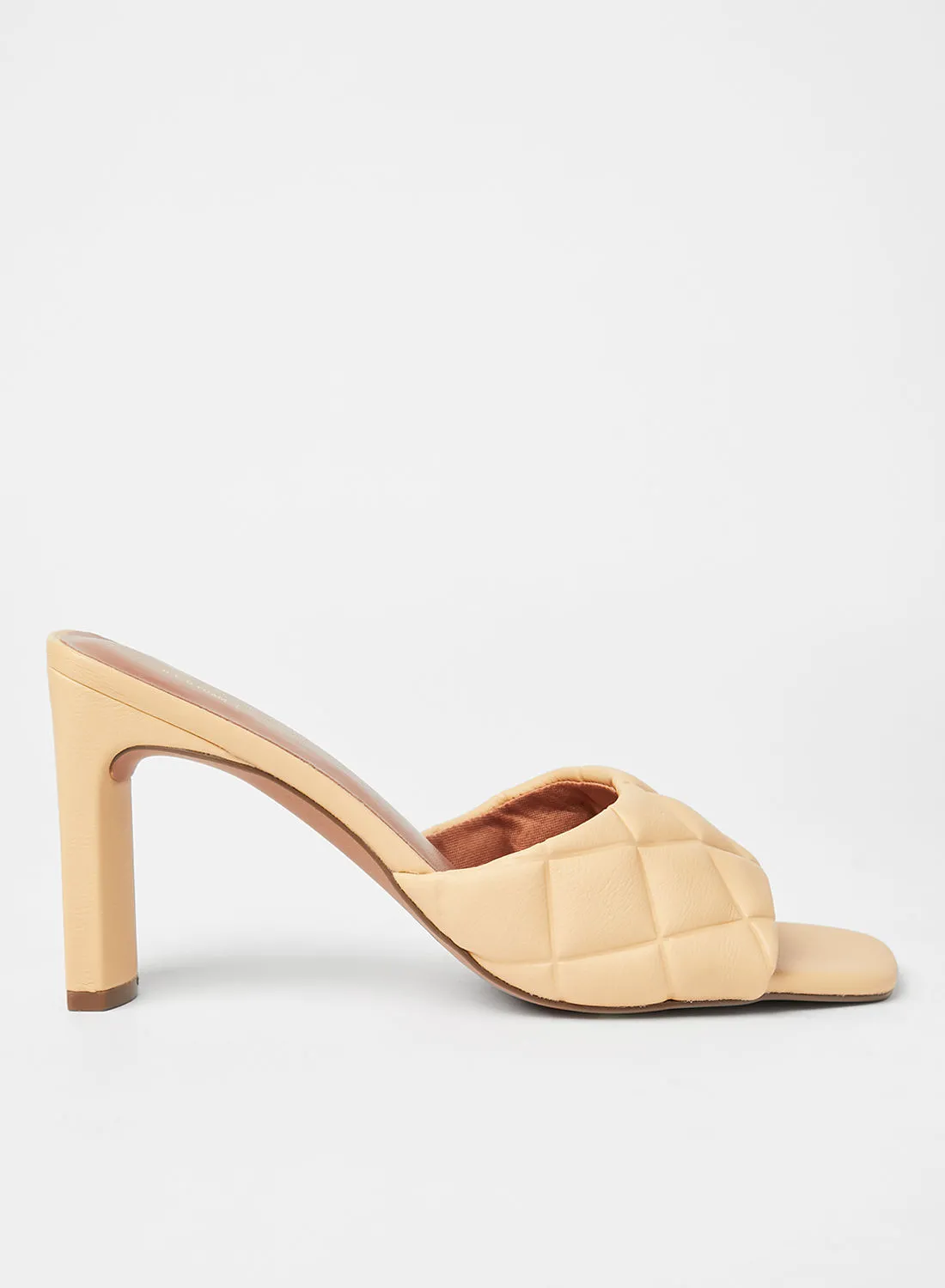 CALL IT SPRING Annalie Quilted Sandals Yellow