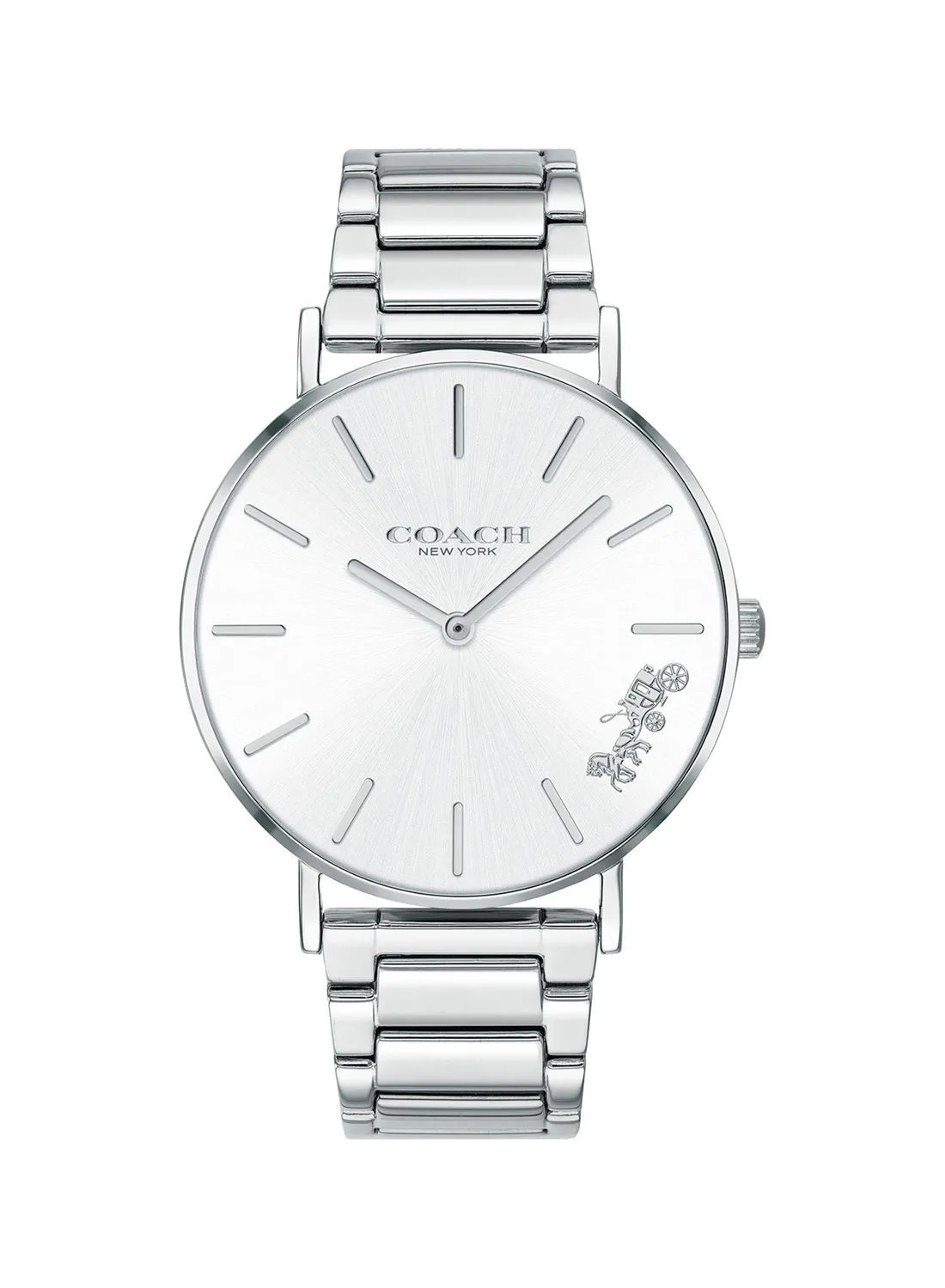 COACH Women's Perry  Silver White Dial Watch - 14503344